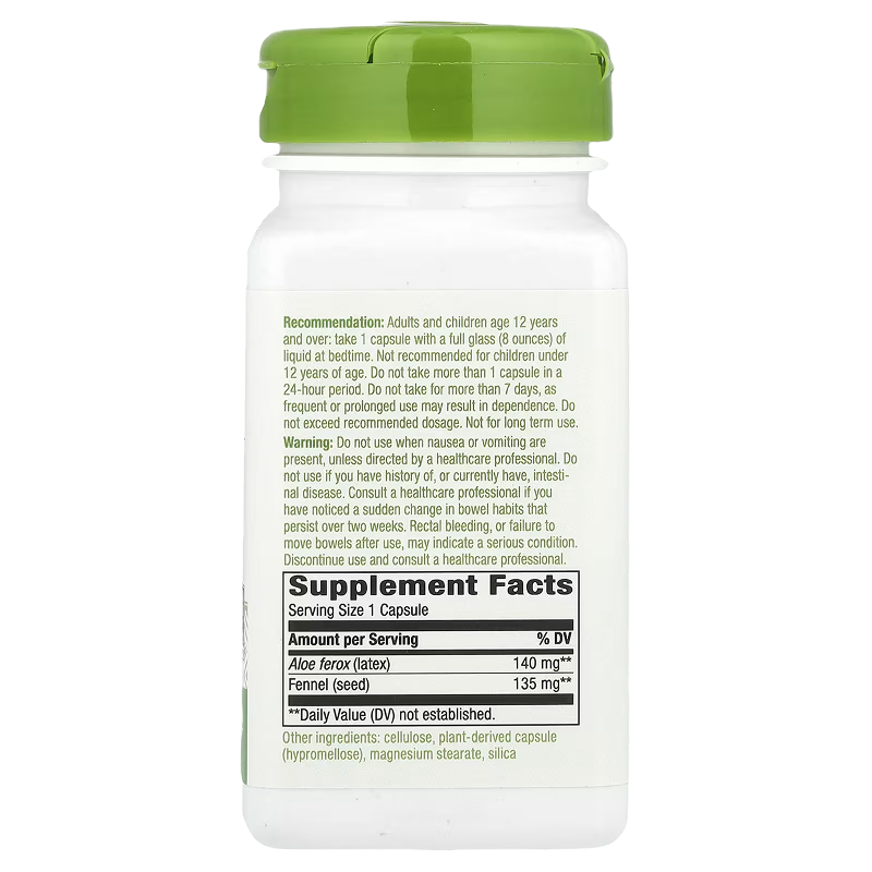 Nature's Way - Aloe 140 mg - 100ct