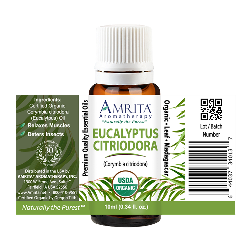 Amrita - Eucalyptus Citriodora - 10ml