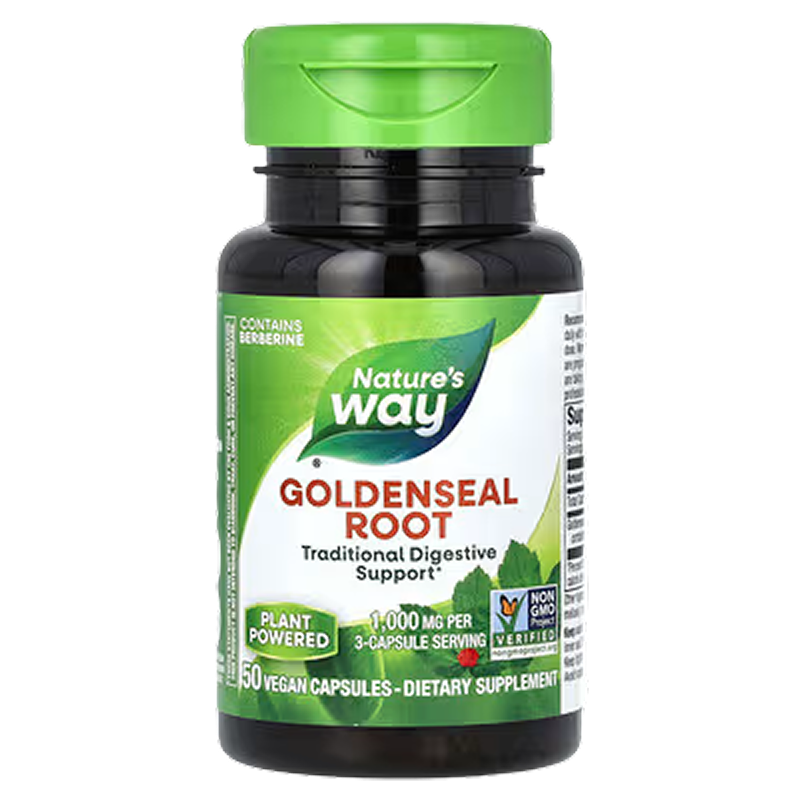 Nature's Way - Goldenseal Root - 50 Capsules