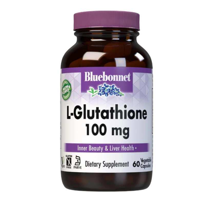 Bluebonnet - L-Glutathione 100 mg - 60 capsules
