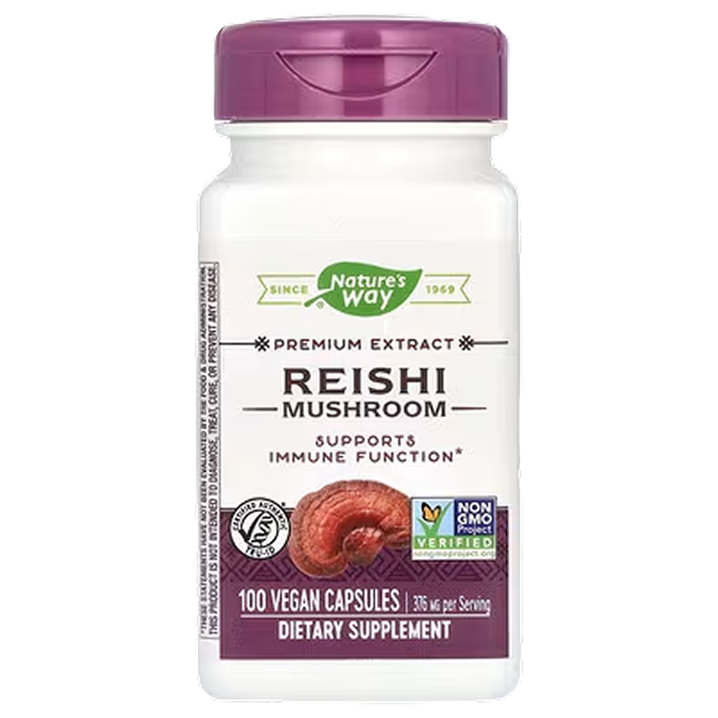 Nature's Way Reishi Standardized Capsule - 100 cap