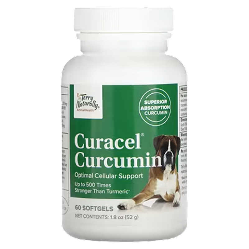 Terry Naturally - Curacel Curcumin for Dogs - 60 softgels