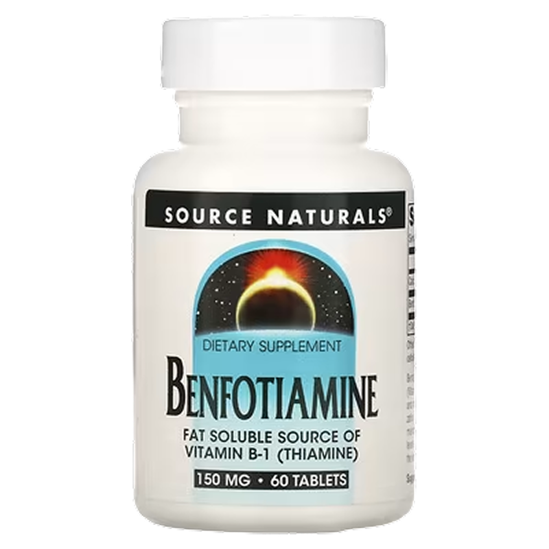 Source Naturals - Benfotiamine 150mg - 60 Tablets