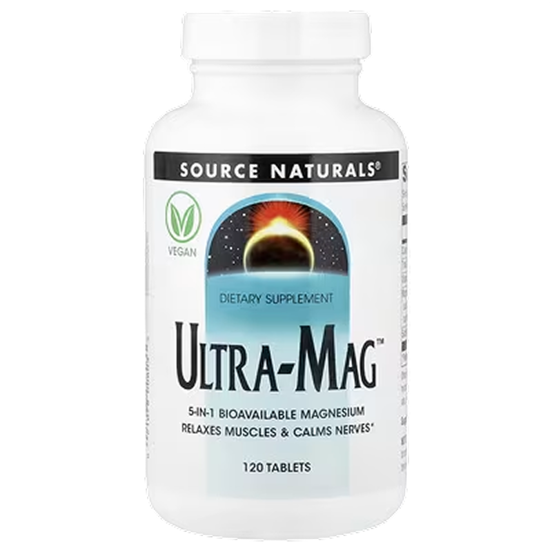 Source Naturals - Ultra-Mag - 120 Tablets