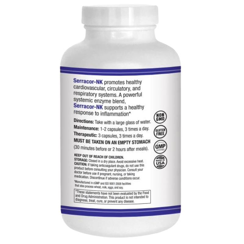 AST Enzymes - Serracor-NK - Circulatory and Respiratory Support - 150 VCaps
