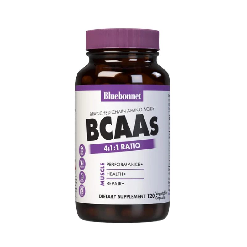 Bluebonnet - BCAAs 4:1:1 Ratio - 120 VCaps