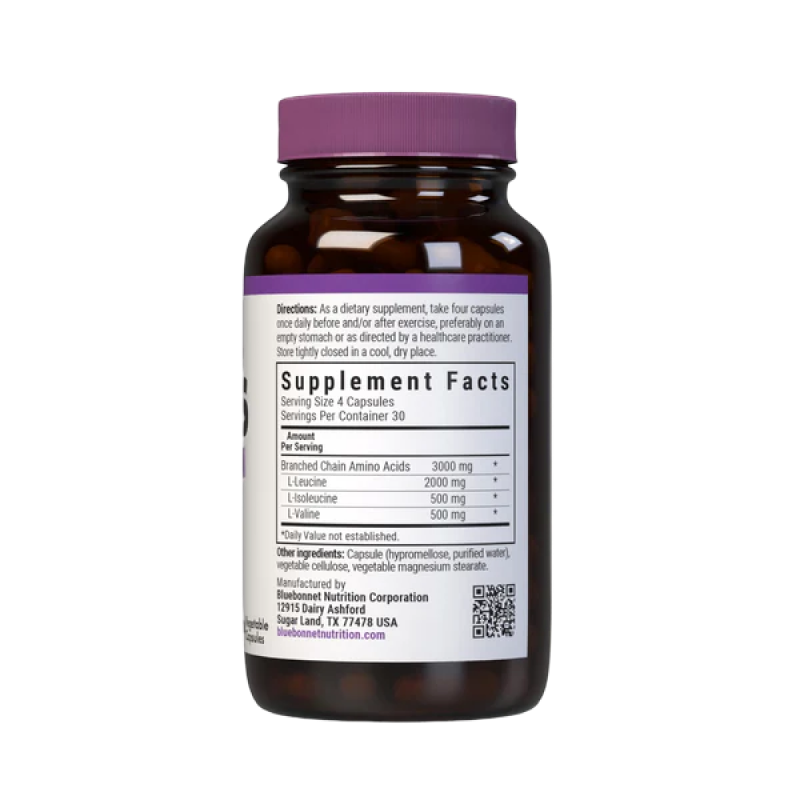 Bluebonnet - BCAAs 4:1:1 Ratio - 120 VCaps