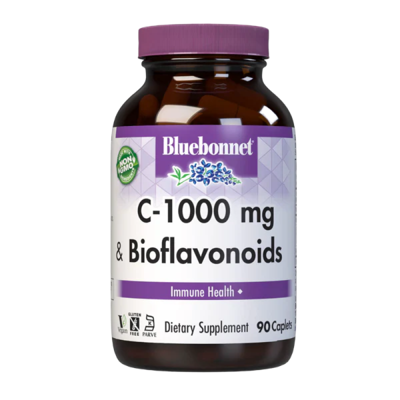 Bluebonnet - C-1000 mg & Bioflavonoids - 90 Capsules