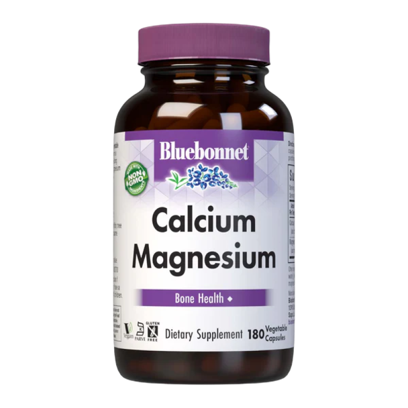 Bluebonnet - Calcium Magnesium - 180 VCaps