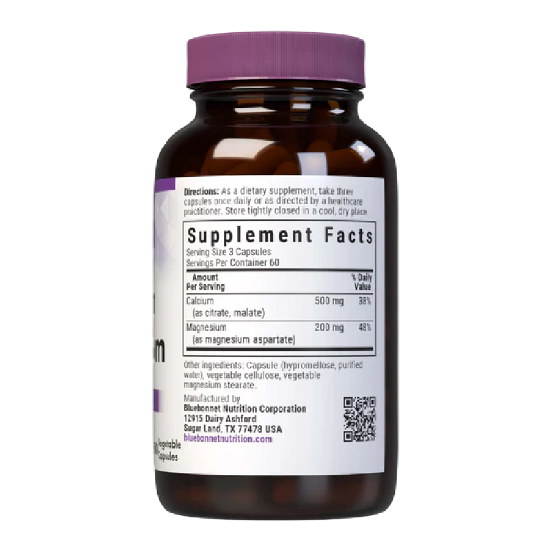 Bluebonnet - Calcium Magnesium - 180 VCaps