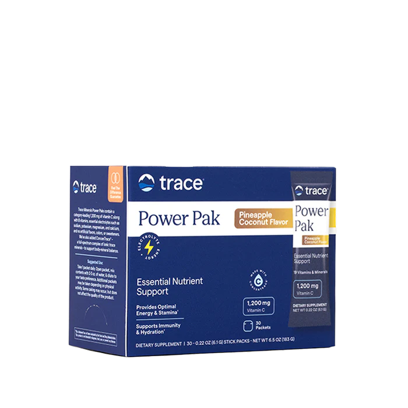 Trace Mineral - Pineapple/coconut Power Pak - 30 Count