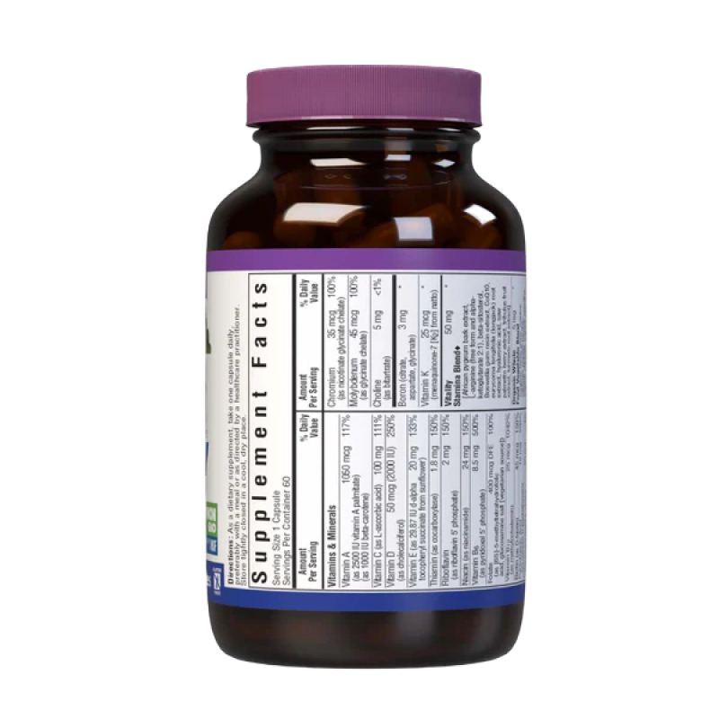 Bluebonnet - Mens One 40+ Whole Food-Based Multiple - 60VCaps