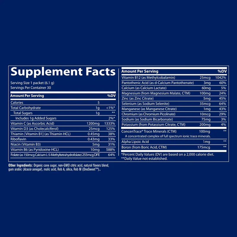Trace Mineral - Pineapple/coconut Power Pak - 30 Count