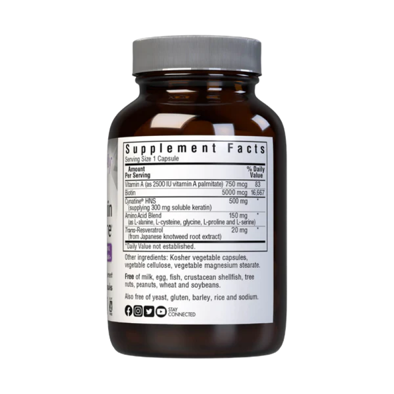 Bluebonnet - Beautiful Ally Keratin Care - 30 VCaps