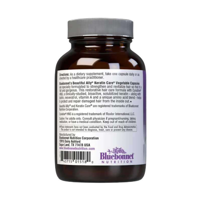 Bluebonnet - Beautiful Ally Keratin Care - 30 VCaps