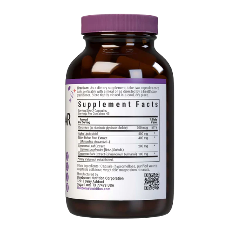 Bluebonnet - Blood Sugar Support - 90 VCaps
