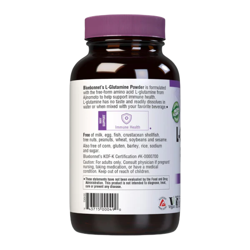 Bluebonnet - L-Glutamine Powder - 8 oz