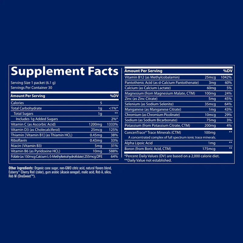 Trace Minerals - Cherry Lime Power Pak - 30 Count