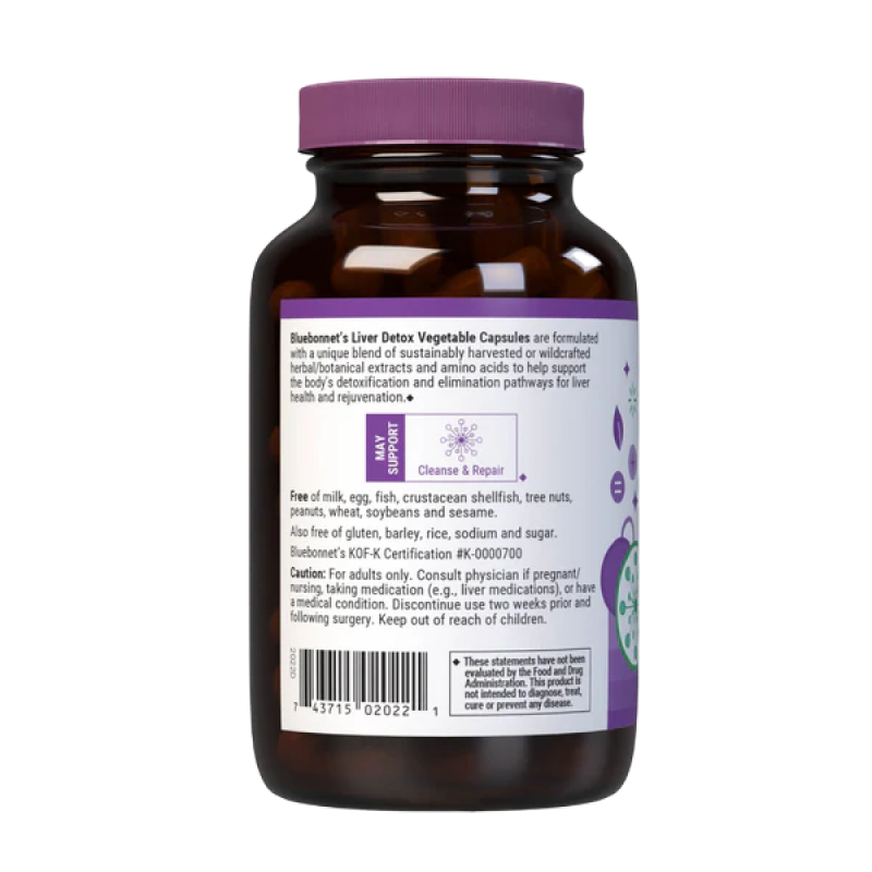 Bluebonnet - Liver Detox - 60 VCaps