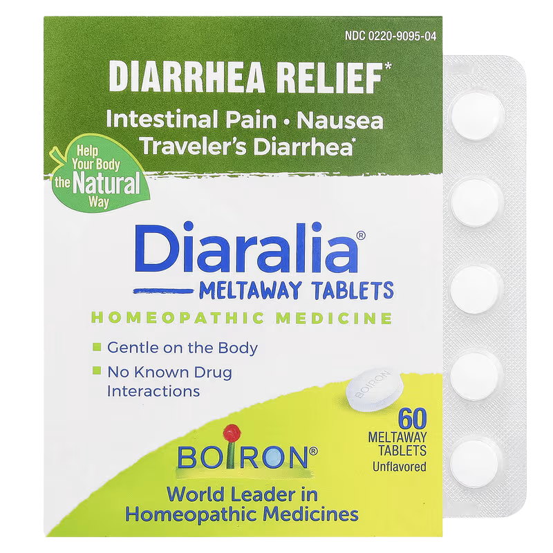 Boiron - Diaralia (Diarrhea Relief) - 60 Meltaway Tablets