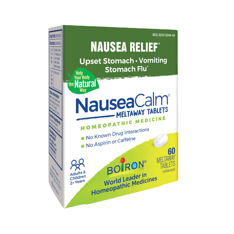 Boiron - Nausea Calm - 60 Meltaway Tablets
