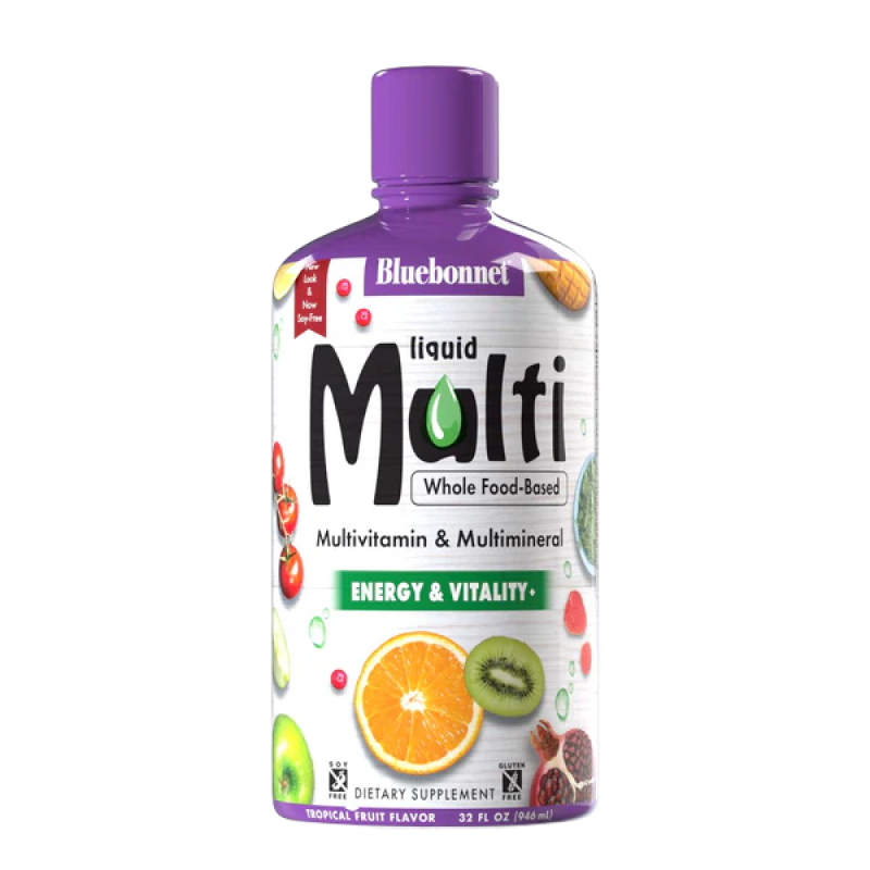 Bluebonnet - Liquid Multi - Multivitamin & Multimineral - (Tropical Fruit) - 32 oz