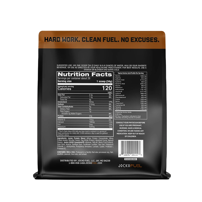 Jocko - Mölk Whey Protein Powder (Chocolate) - 32 oz