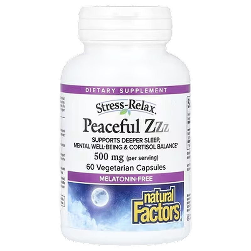 Natural Factors - Peaceful Zzzz - 60 Capsules