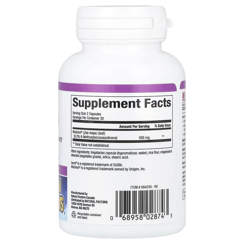Natural Factors - Peaceful Zzzz - 60 Capsules