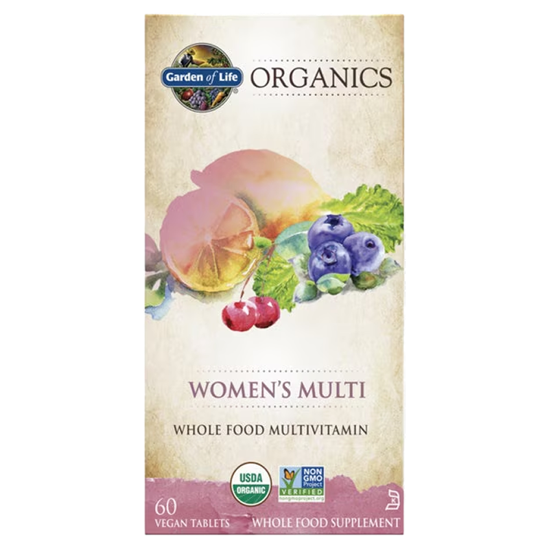 Garden of Life - Organics Women's Multi - 60 Tablets