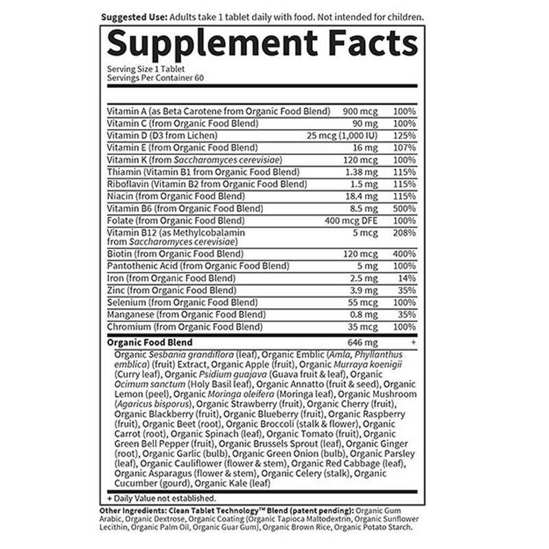 Garden of Life - Organics Women's Multi - 60 Tablets