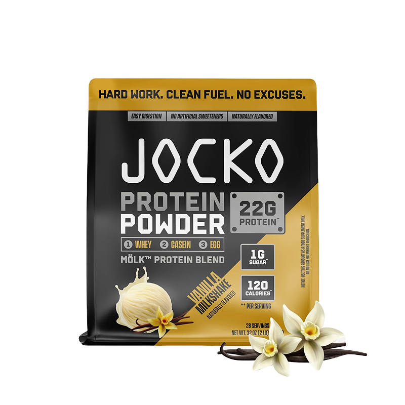 Jocko Mölk Grass-Fed Whey Protein Powder - Vanilla | 32 oz – Akron