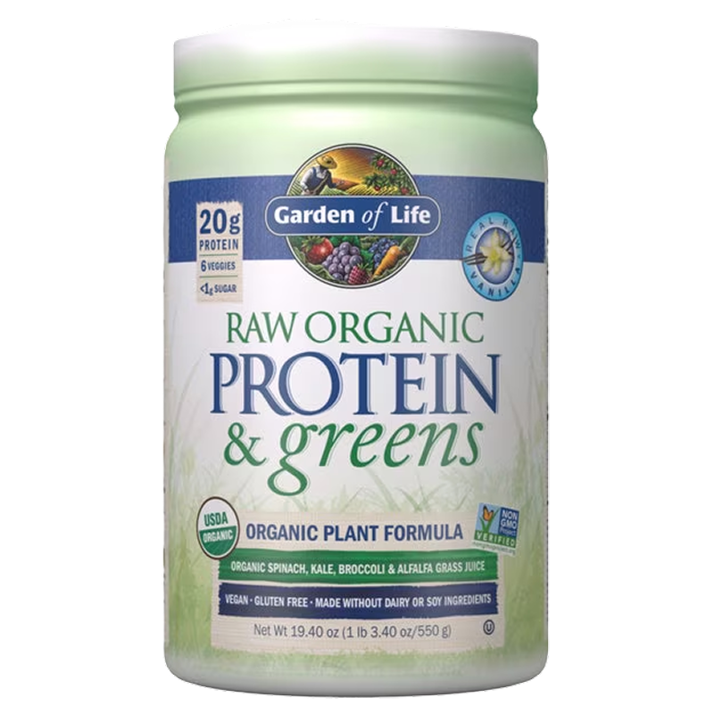 Garden of Life - Raw Organic Protein & greens - Vanilla - 1.3lb