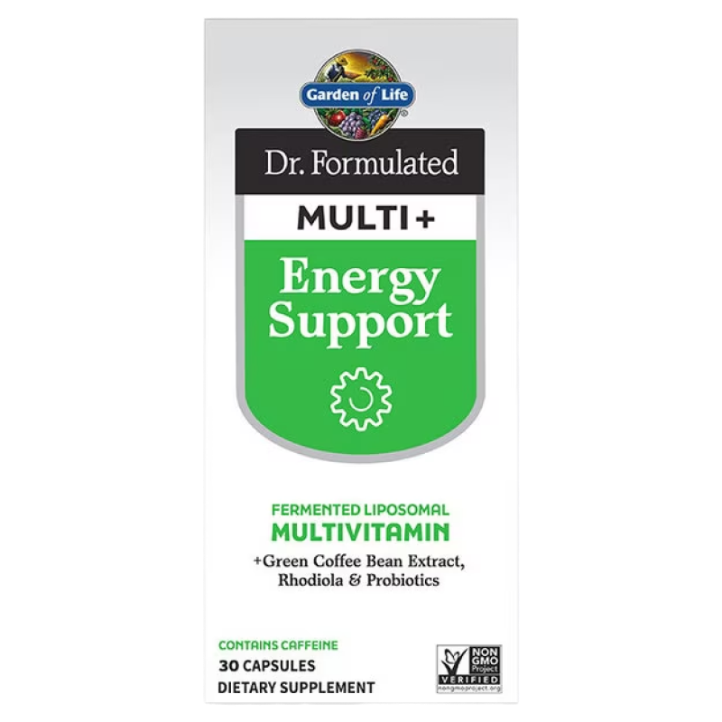 Garden of Life - Dr Formulated Multi+ Energy Support - 30 Capsules