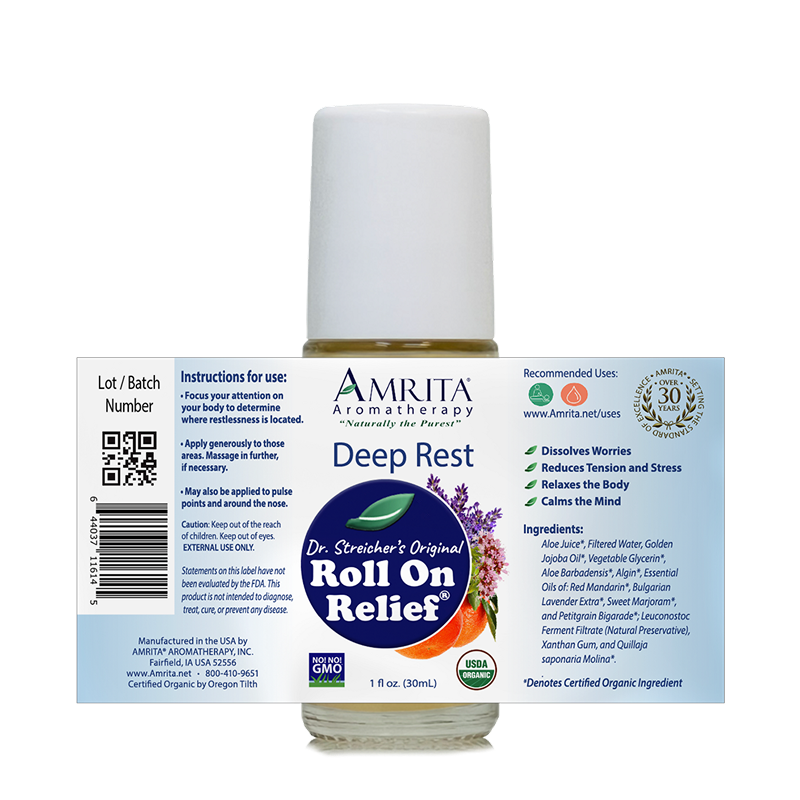 Amrita - Roll On Relief - Deep Rest - 30 ml