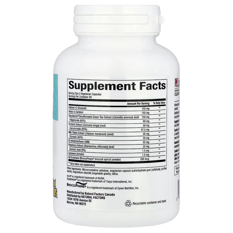 Natural factors - Womensense Estrosense - 120 Capsules