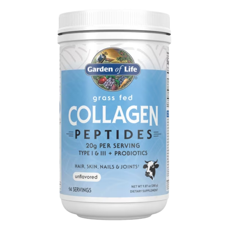 Garden of Life - Grass Fed Collagen Peptides - 9.87 oz