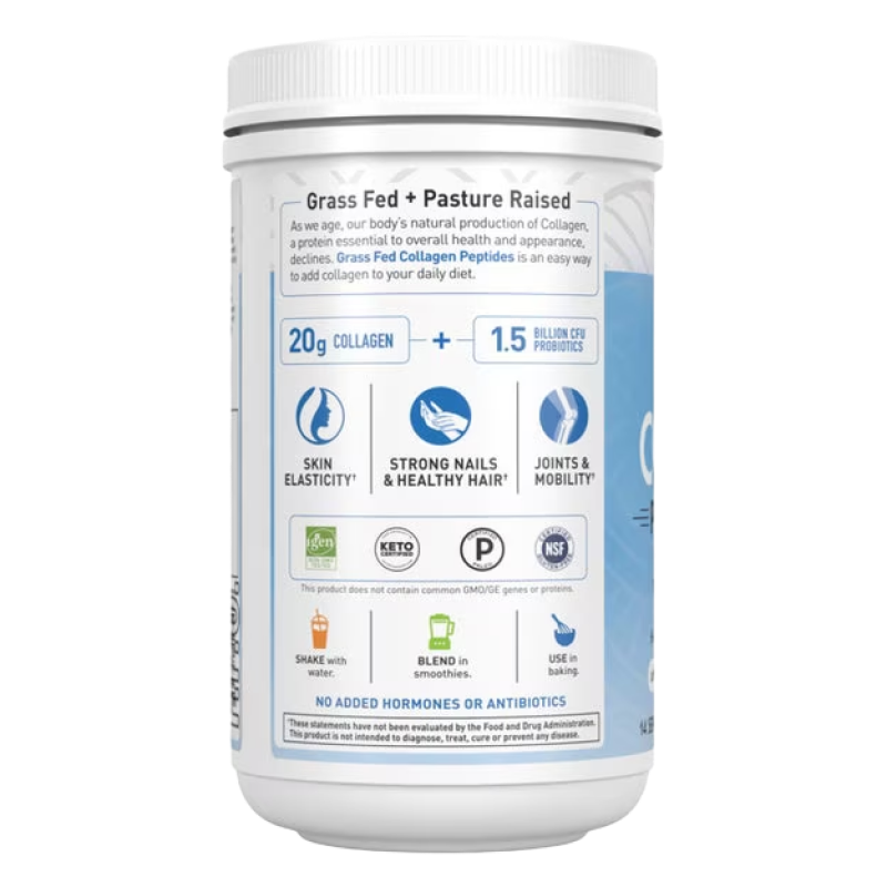 Garden of Life - Grass Fed Collagen Peptides - 9.87 oz