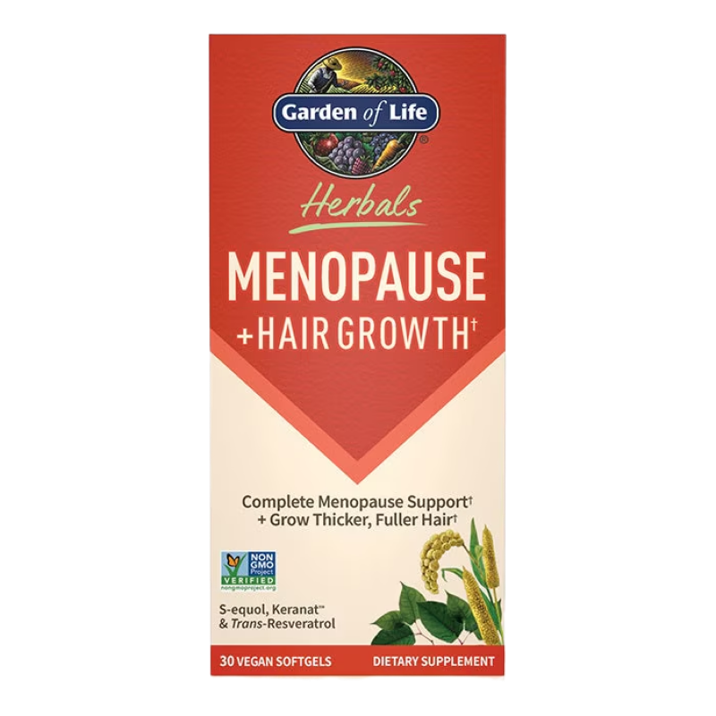 Garden of Life - Herbals Menopause + Hair Growth† - 30 softgels