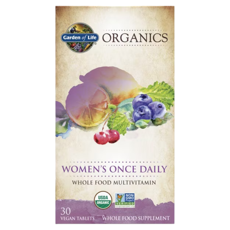 Garden of Life - Mykind Organics - Women's Once Daily - 30 Tablets