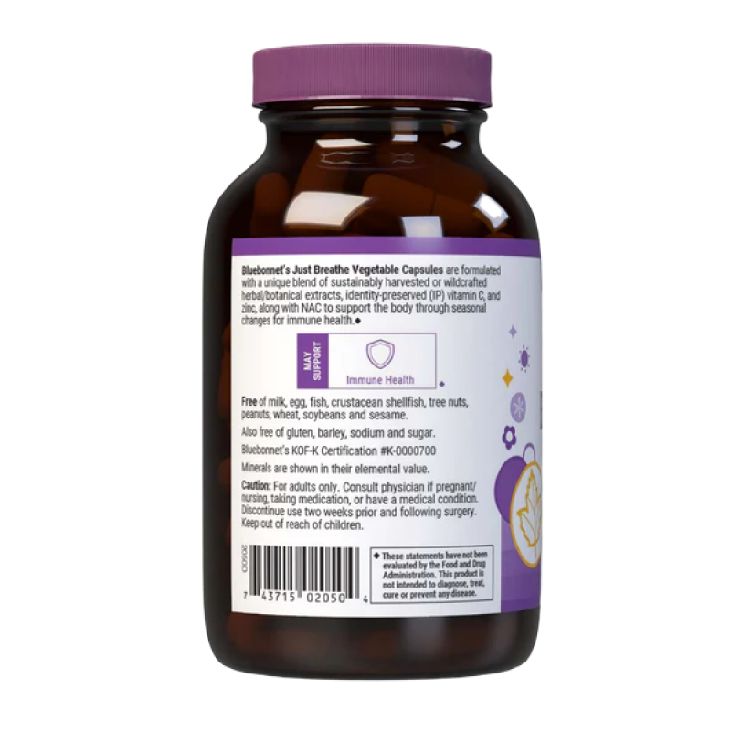 Bluebonnet - Just Breathe - 60 VCaps