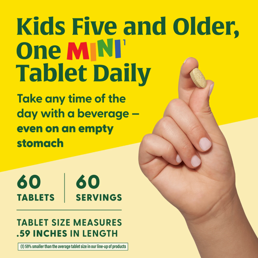 Megafood - Kids One Daily - Daily Multivitamin - 60 tablets