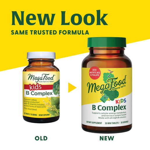 Megafood - Kids B Complex - 30 tablets