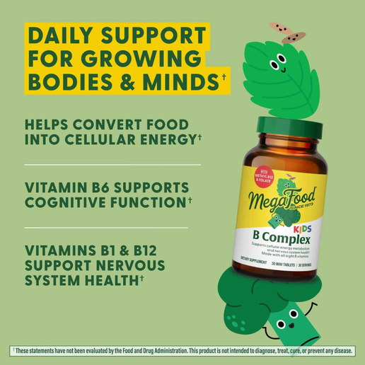 Megafood - Kids B Complex - 30 tablets