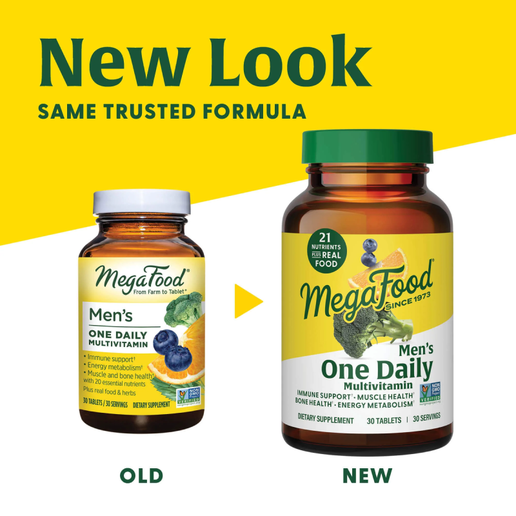 Megafood - Men's One Daily Multivitamins - 30 tablets