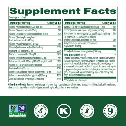 Megafood - Men's 40+ One Daily Multivitamin - 30 tablets