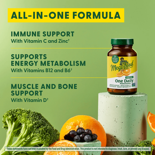 Megafood - Men's 40+ One Daily Multivitamin - 30 tablets