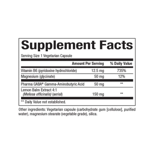 Natural factors - Stress-Relax Mind Retreat - 60 VCaps