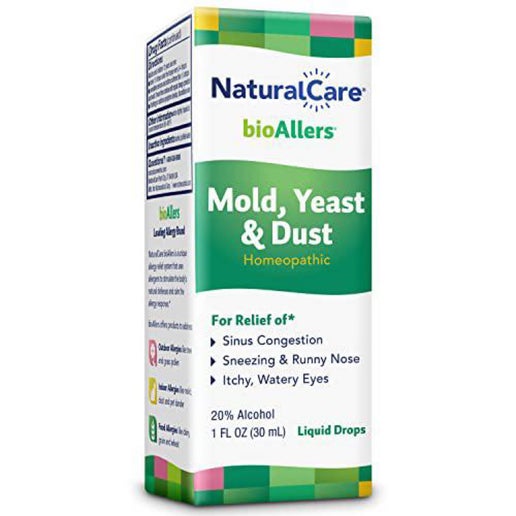 Naturalcare - Mold, Yeast & Dust Allergy Relief Drops - 1 oz