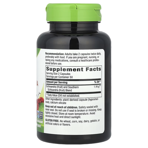 Nature's Way - Schisandra Fruit - 100 VCaps